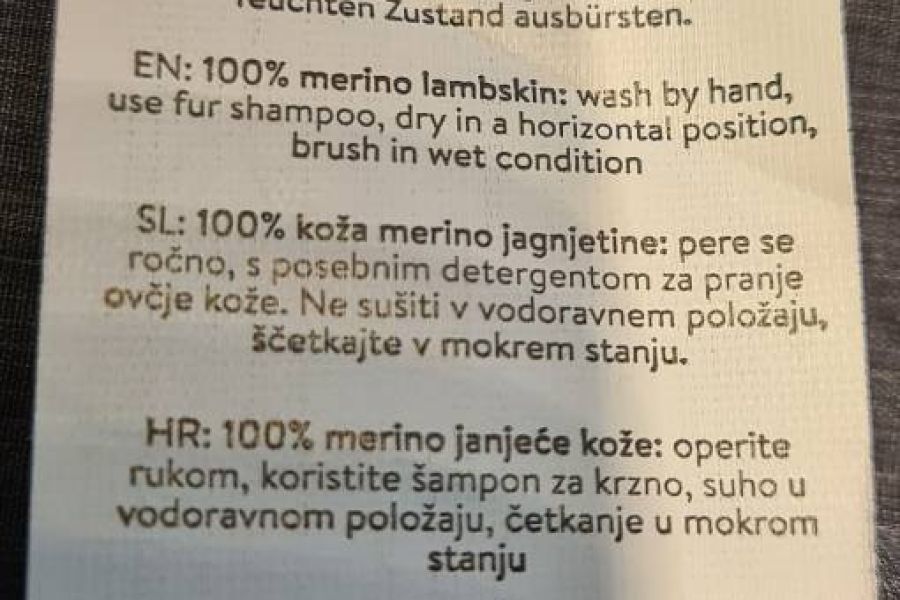 100%-Lammfell Muckisack - Bild 1