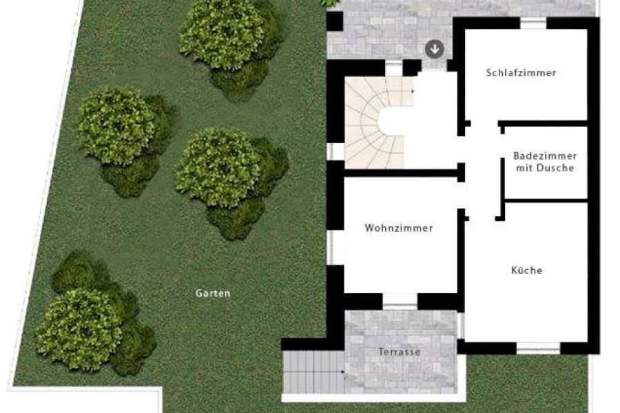 Doppelhaushälfte mit 5 Zimmer und großen Garten zu verkaufen - Bild 9