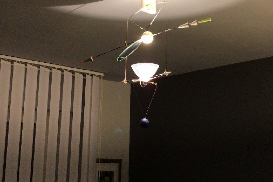 ILO ILU, Ingo Maurer Lichtskulptur - Bild 1