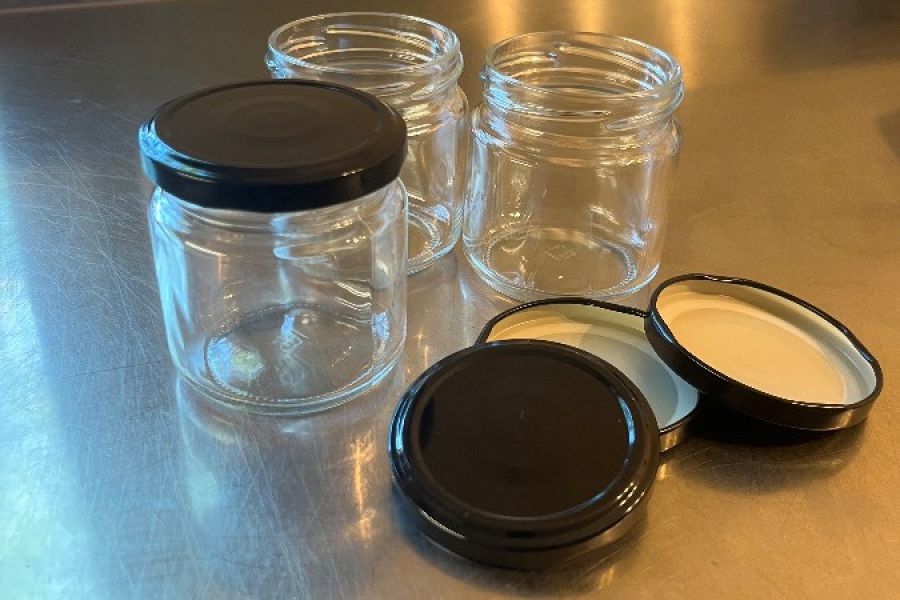Einweckgläser 200ml mit Deckel - Bild 1