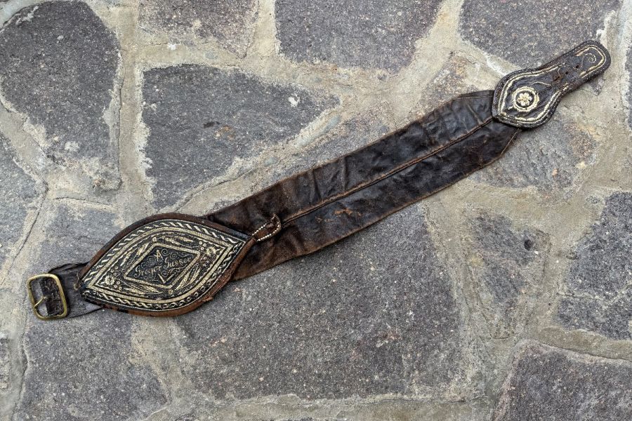 Trachtengurt mit Freimaurerinsignien - Bild 3