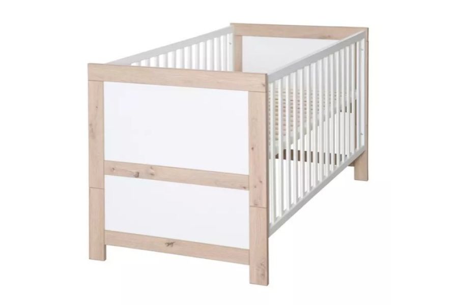 Babybett, Gitterbett inkl. Matratze - Bild 1