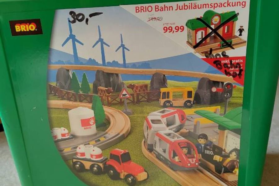 Großes Holzeisenbahset von Brio - Bild 4