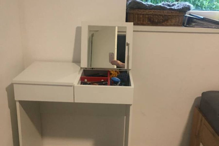 Stauraumbett mit Schreibtisch und Schminktisch - Bild 5
