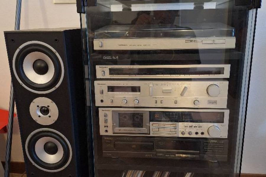 Komplette hi-fi anlage mit möbel ecc. - Bild 2