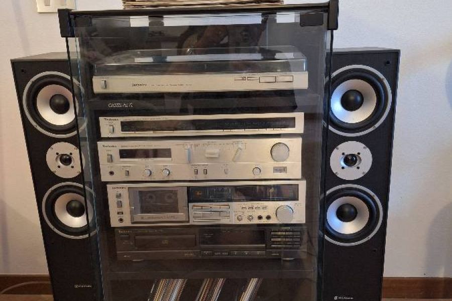 Komplette hi-fi anlage mit möbel ecc. - Bild 3
