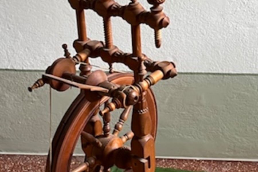 Spinnrad für Dekozwecke - Bild 2
