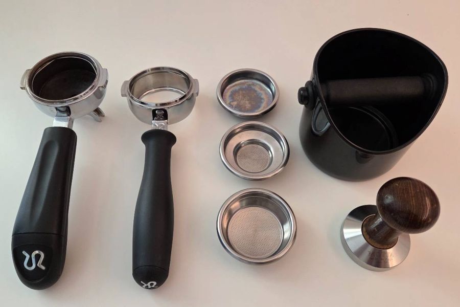 Siebträger Kaffeemaschine Rancilio Silvia und Kaffeemühle Rancilio - Bild 5
