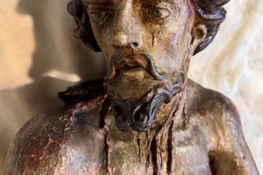 Ecce Homo. Barock  Zirbenholz - Bild 3