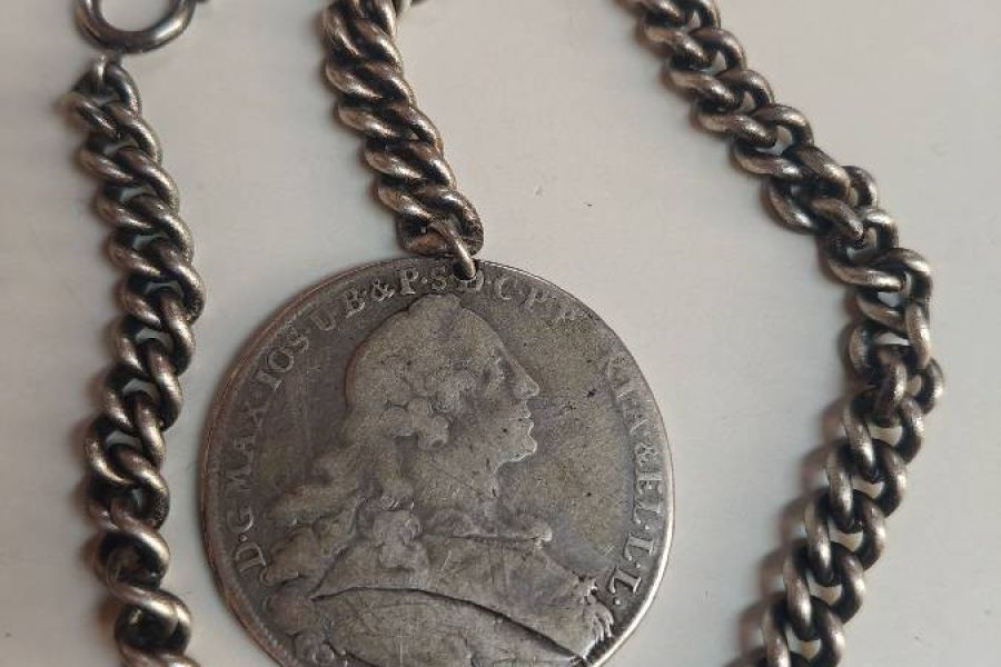 Schöner Alter silber Thaler - Bild 2
