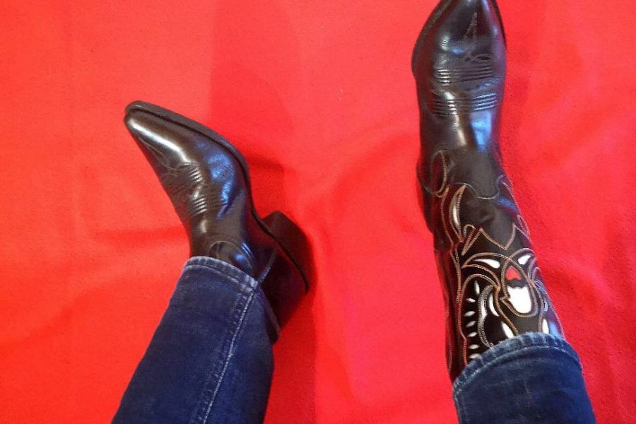 Stiefel Cowboy Größe 41 - Bild 1