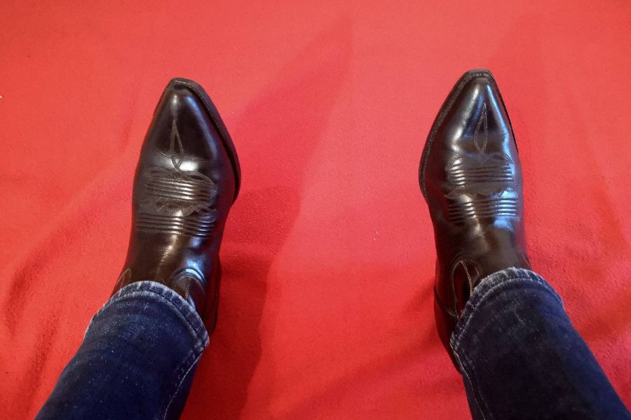 Stiefel Cowboy Größe 41 - Bild 2