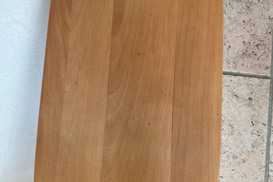 Eichenholz Tischchen / Hocker - Bild 1