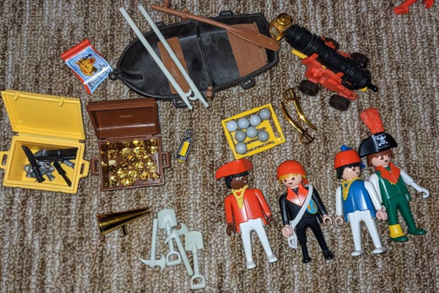 Playmobil Piratenschiff mit viel Zubehör - Bild 2