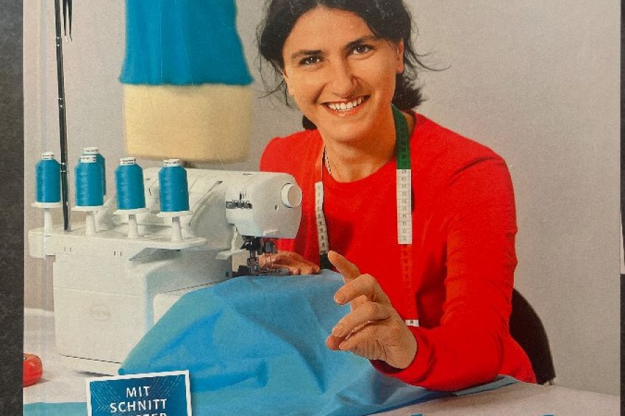 Overlock- die ersten Stiche - Bild 1