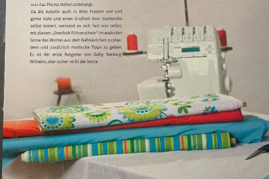 Overlock- die ersten Stiche - Bild 2