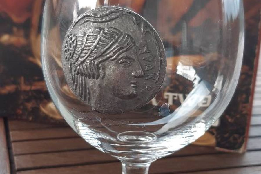 Biergläser mit Zinnmünze - Bild 1