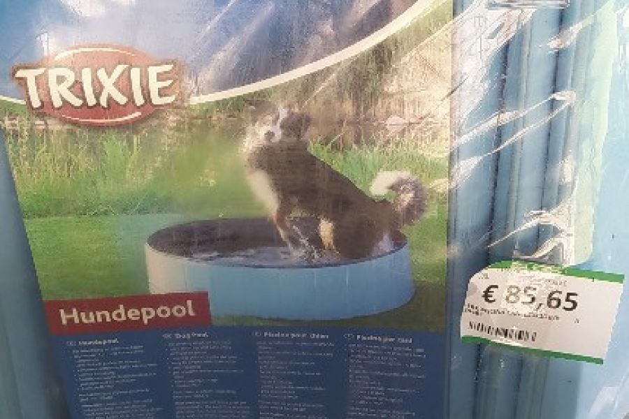 Hundepool neuwertig 160x30H - Bild 1