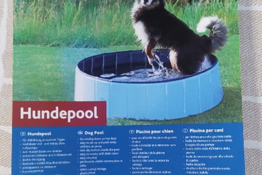Hundepool neuwertig 160x30H - Bild 2