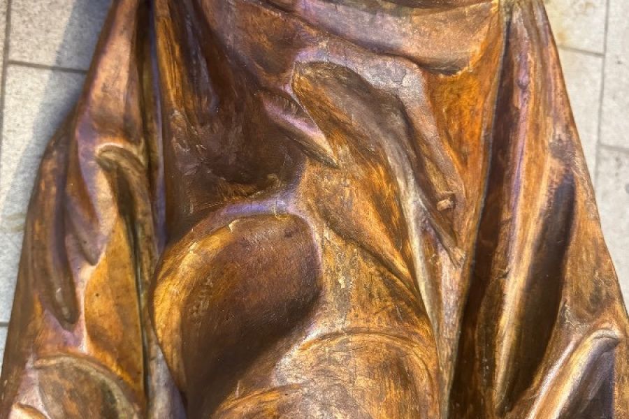 Barockfigur in Lindenholz höhe 125cm - Bild 5