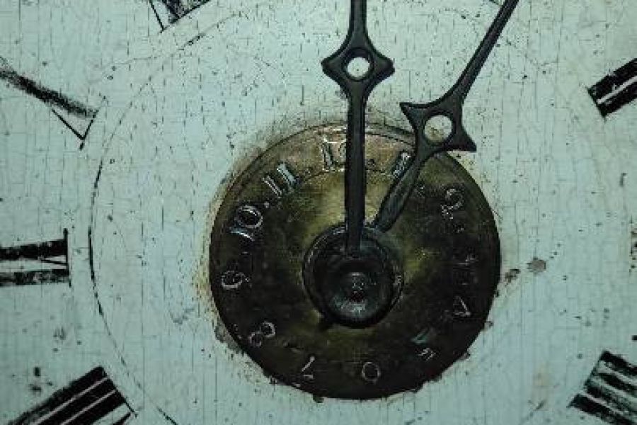 Wanduhr, antik - Bild 1