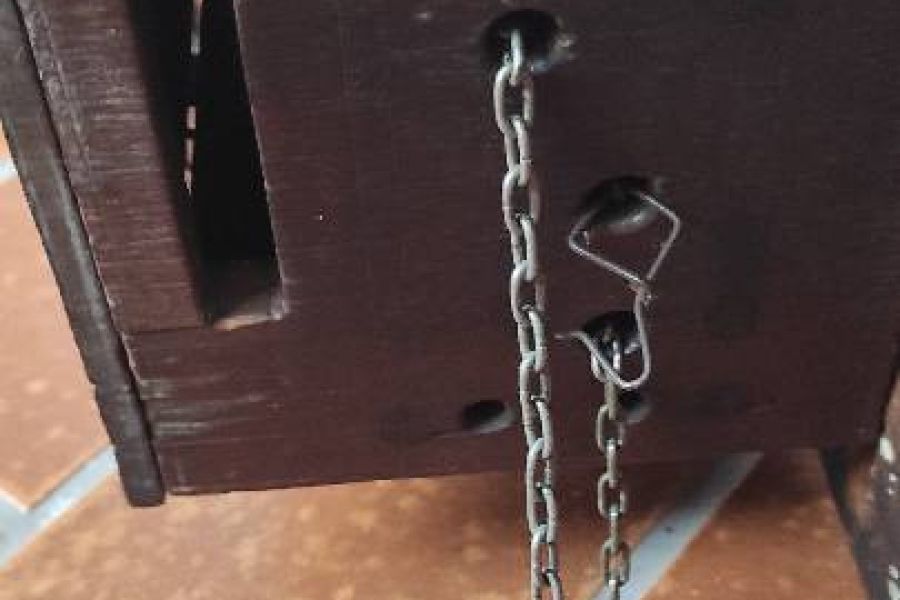 Wanduhr, antik - Bild 5