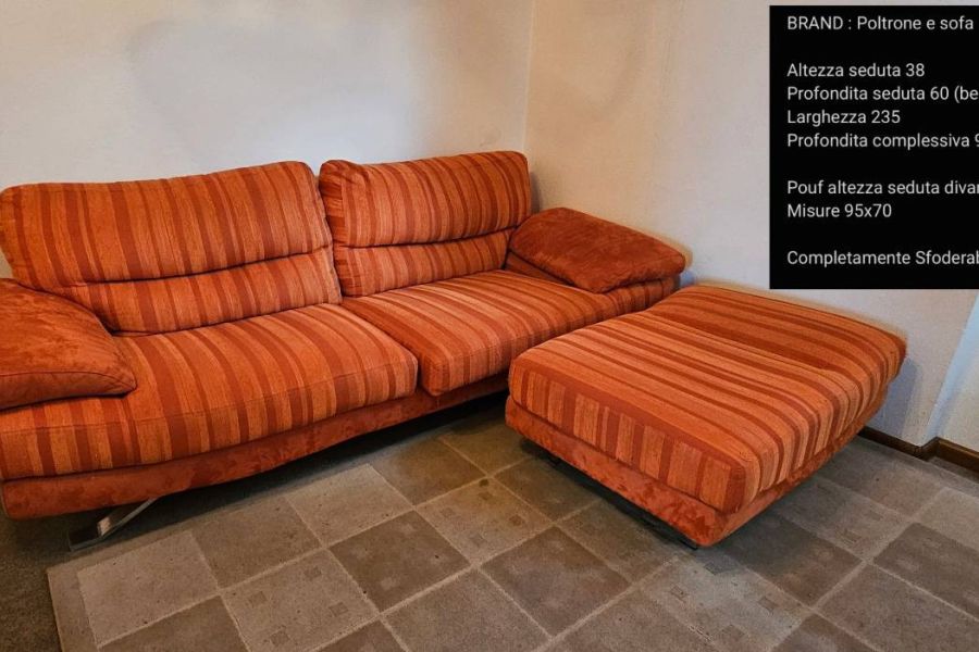 Divan, Stoffbezug poltronesofá - Bild 1