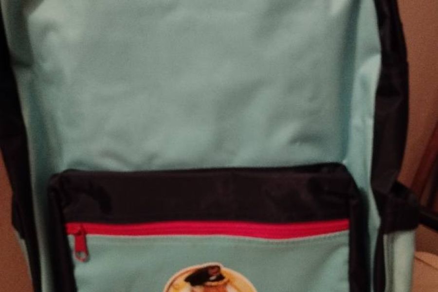 Hellblauer Rucksack und Umhängetasche um 5,00€ - Bild 4