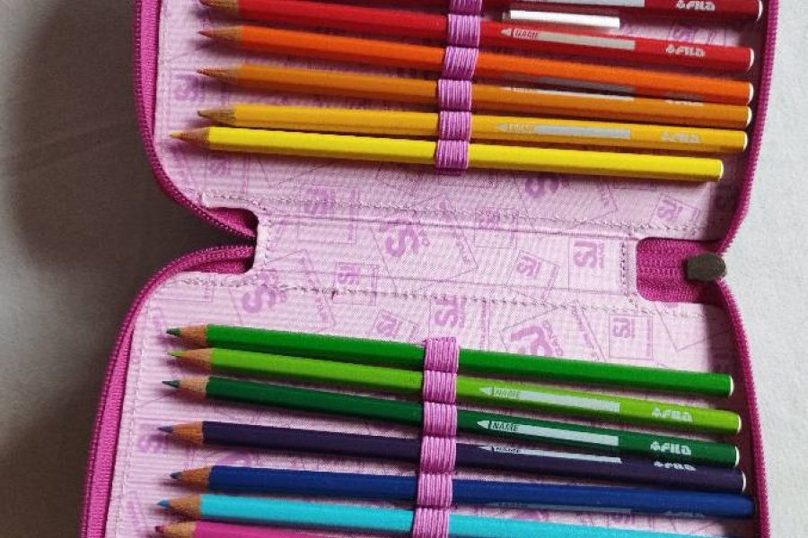 Federmäppchen (Schuletui) samt Inhalt zu verkaufen - Bild 2