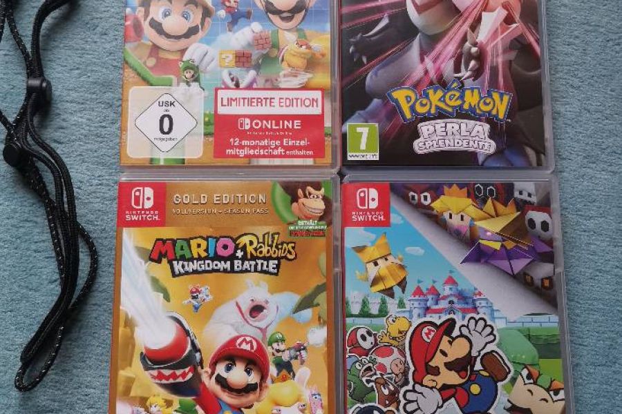 Nintendo Switch Oled mit Spiele und Zubehör - Bild 4
