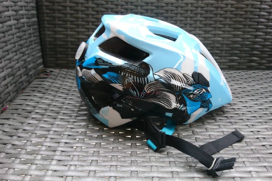 Cube Fahrrad Helm für Kinder mit Blinker - Bild 4