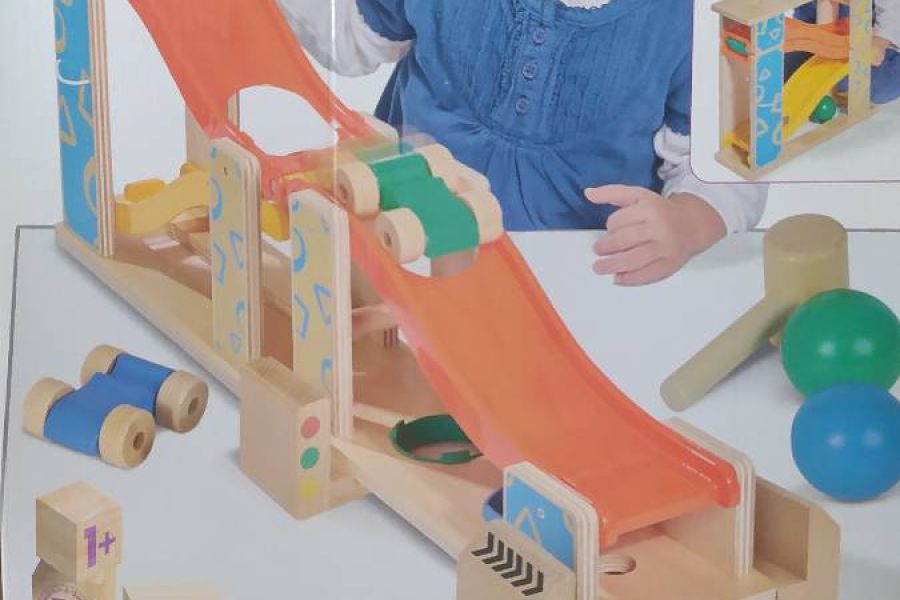 Eichhorn 2in1 Rollbahn und Klopfbank - Bild 1