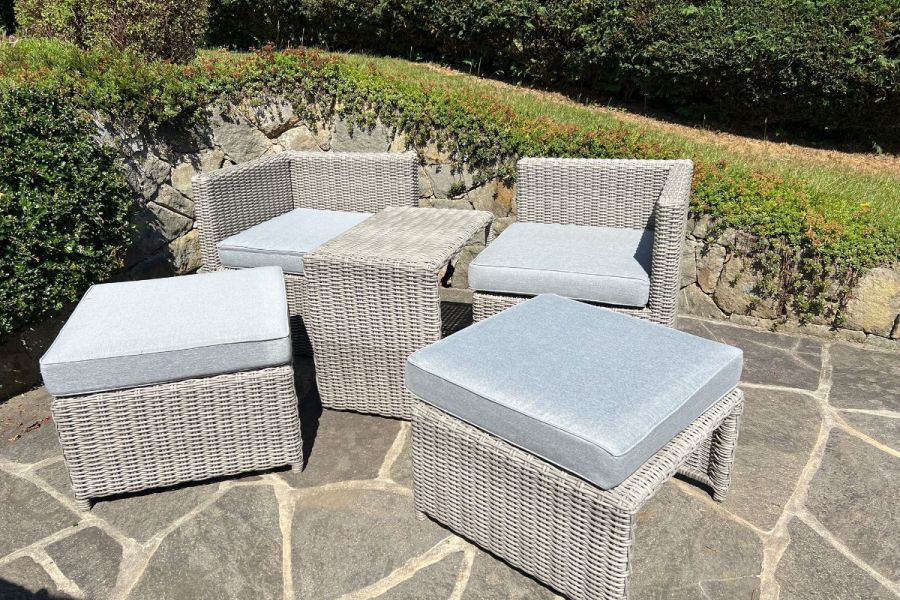 Sitzgruppe für Garten oder Terrasse – wetterfest & kompakt – 120 € - Bild 5