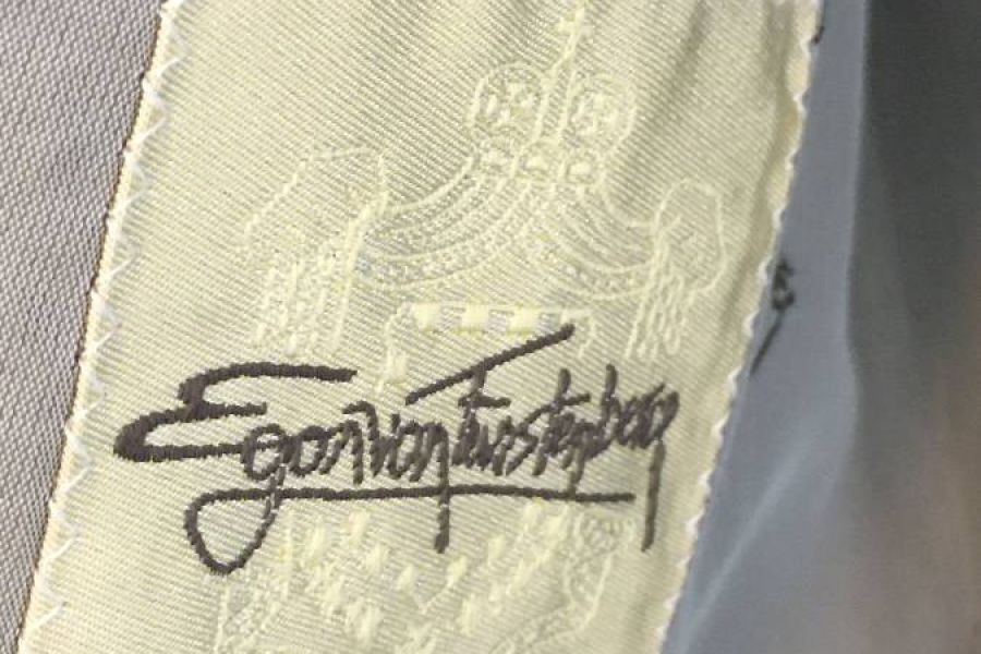 Anuug Egon von Fürstenberg, selten getragen, Größe 48, pied de poule - Bild 3