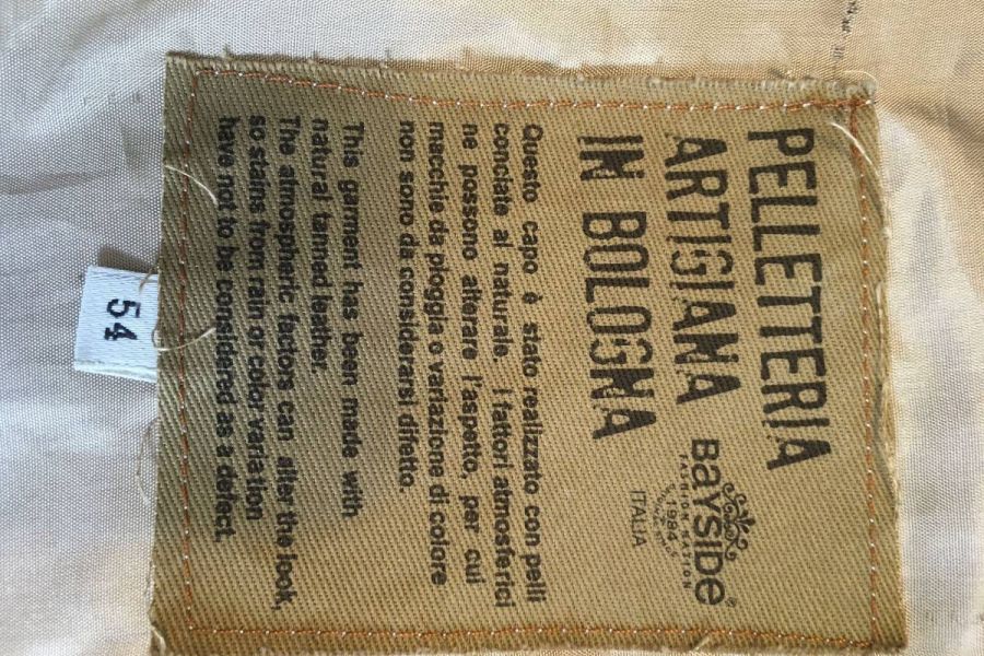 Lederjacke braun Größe 54 - Bild 2