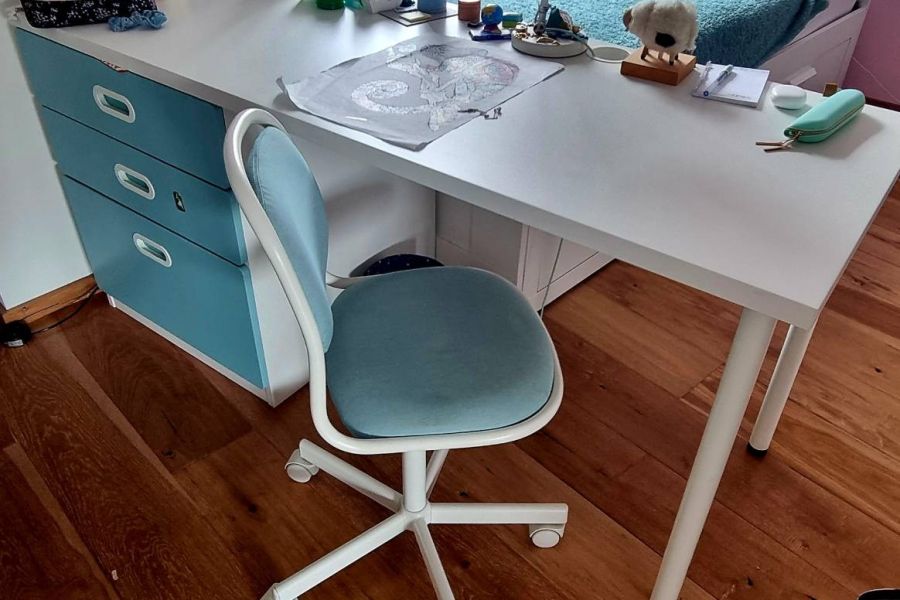IKEA STUVA Hochbett Kleiderschrank Schreibtisch, letto a soppalco - Bild 5