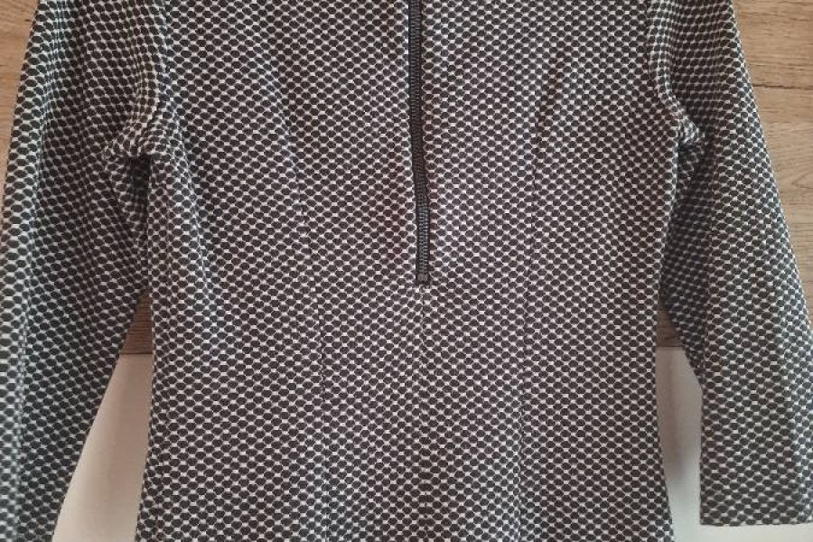 Kurzes Cocktailkleid schwarz-weiß | Marke Tom Tailor - Bild 3