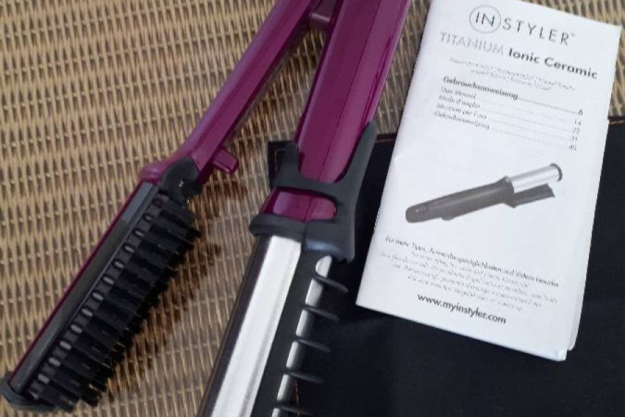 INSTYLER Lockenstab/Glätteeisen nie benutzt - Bild 2