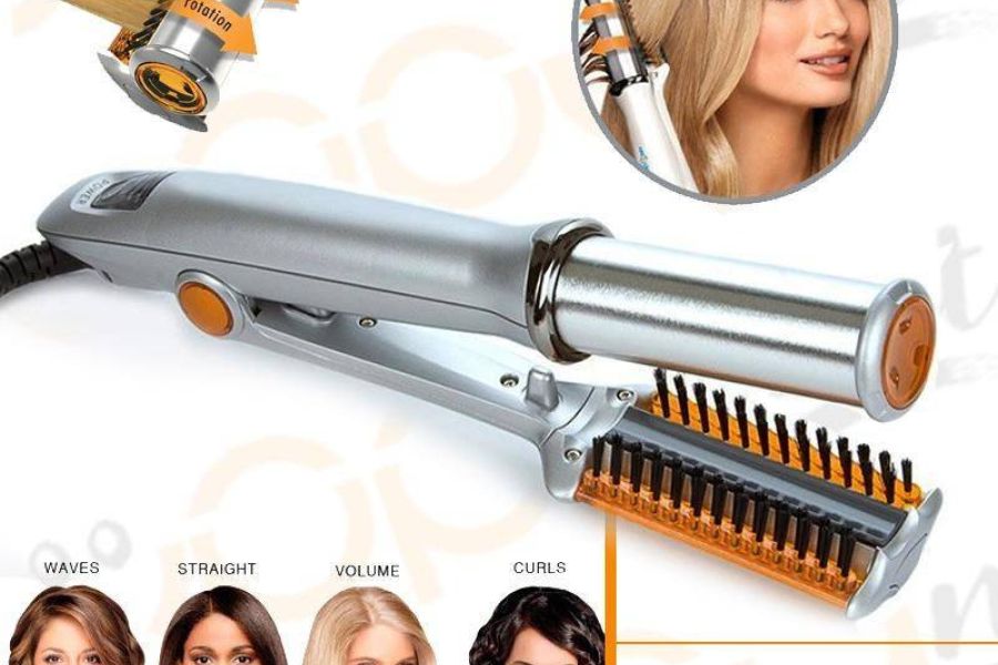 INSTYLER Lockenstab/Glätteeisen nie benutzt - Bild 3