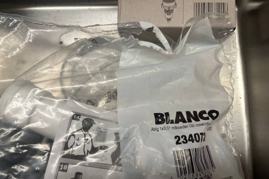 Blanco Andano 400-IF Edelstahlspüle mit Ablauffernbedienung, Edelstahl - Bild 3