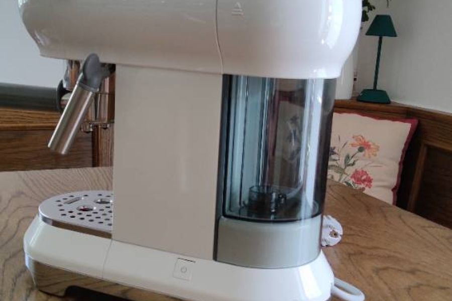 SMEG Espressomaschine Siebträger; weiß neuwertig - Bild 5
