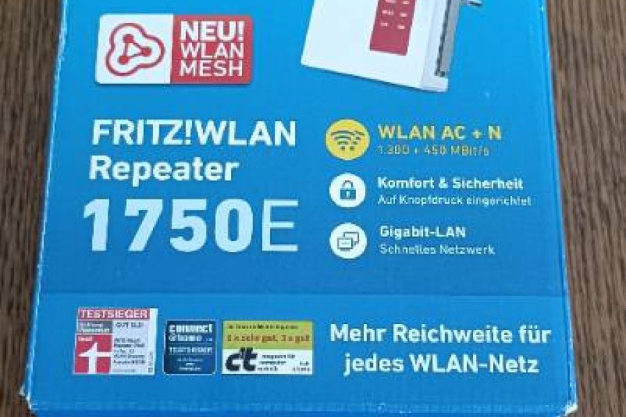 WLAN - VERSTÄRKER _ Fritz!WLAN REPEATER 1750E - Bild 5