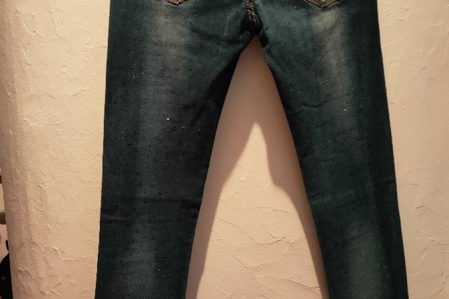 Jeans con strass - Bild 3