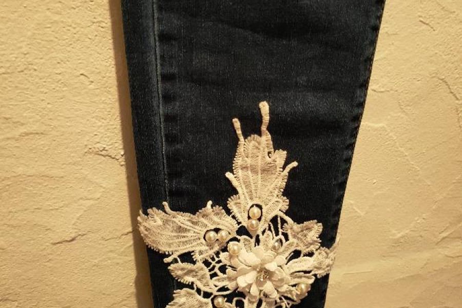 Jeans con ricamo - Bild 2