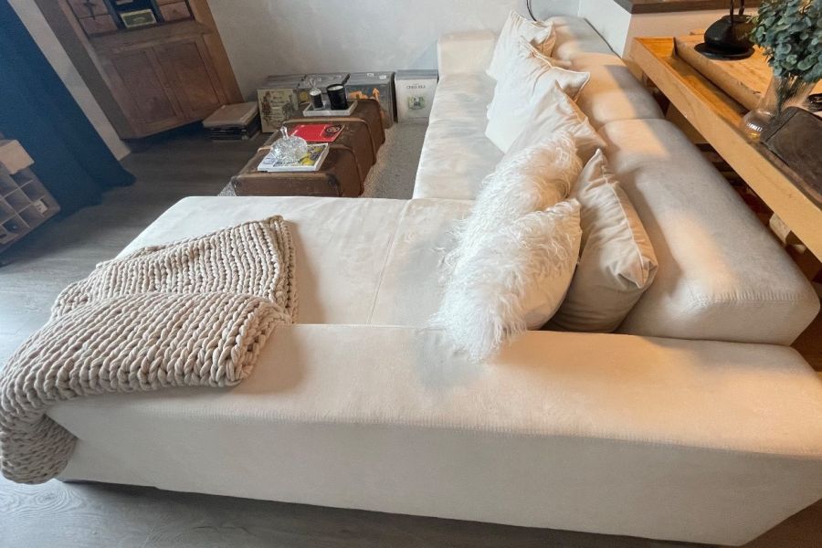 Couch/Sofa/Divan/Divano/weiß/bianco - Bild 2