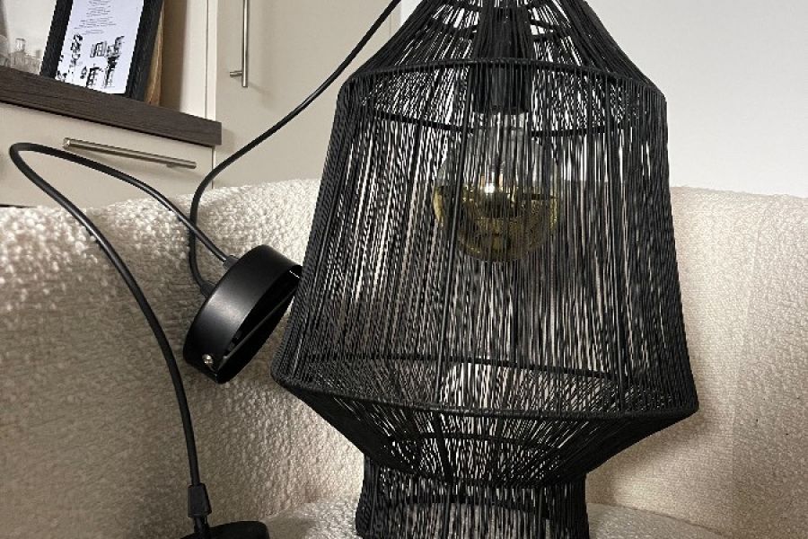 Lampe/Deckenleuchte/Lampadaio/schwrz/nero - Bild 2