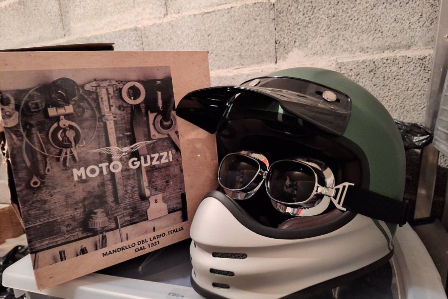 Helm Moto Guzzi Adven Vintage NEU - Bild 2