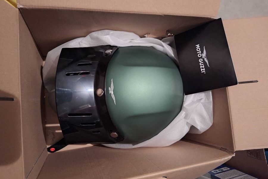 Helm Moto Guzzi Adven Vintage NEU - Bild 5