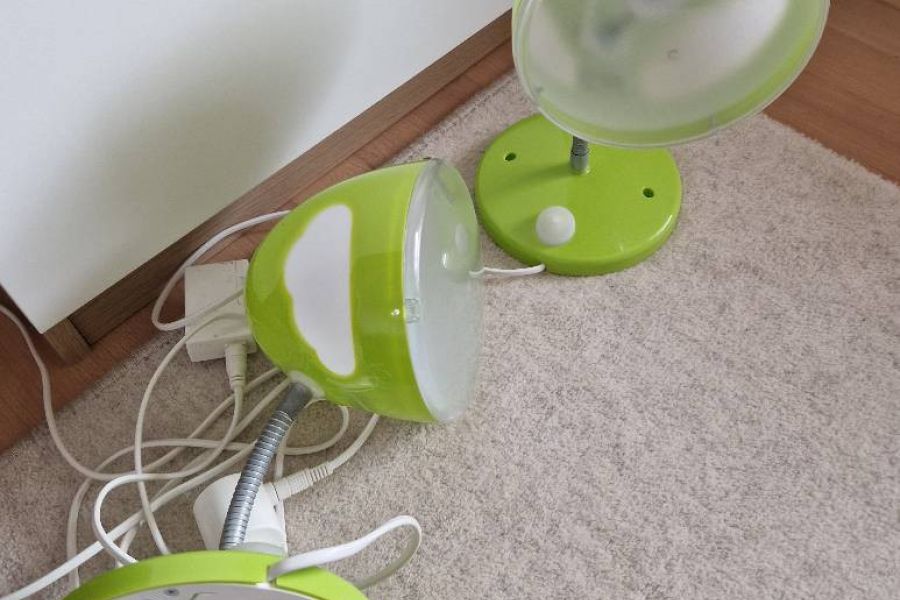 Lampe für Nachttisch oder Wand - Bild 1