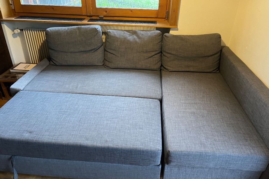 Ikea Grau Ecksofa und Schlafcouch - Bild 2